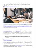 10+ Online Collaboration Tools for Managing Remote Teams PowerPoint PPT Presentation
