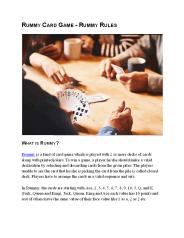 Rummy Card Game -Rummy Rules- GamingStar