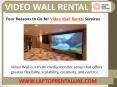 Reasons to Go for Video Wall Rental Services PowerPoint PPT Presentation