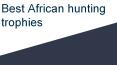 Best African hunting trophies PowerPoint PPT Presentation
