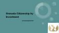 Grenada Citizenship by Investment - Savory & Partners PowerPoint PPT Presentation