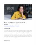 Must Read Books For Every Book Lover