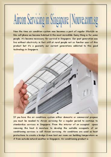 Best Aircon Servicing Cleaning Repair in Singapore