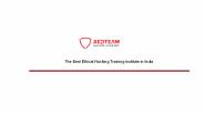 Best Ethical Hacking Institutes in India