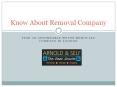 Know about Removal Company In Surrey, London PowerPoint PPT Presentation