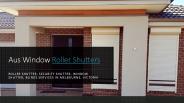 Roller shutter services in Melbourne