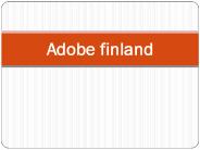 Adobe suomi