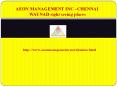 Aeon Management Inc Chennai 180 PowerPoint PPT Presentation