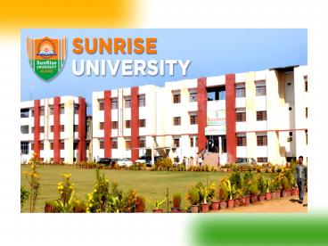 Why To Choose Sunrise University