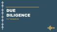 Due Diligence for Transaction PowerPoint PPT Presentation