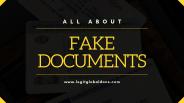 All About Fake Documents | LegitglobalDocs