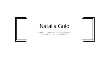 Natalia Gold - Real Estate Broker From Beverly Hills, CA