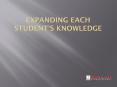 Expanding Each Student’s Knowledge - Kalvischools PowerPoint PPT Presentation