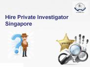 Private Investigator in Singapore