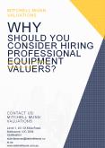 Why Should You Consider Hiring Professional Equipment Valuers? PowerPoint PPT Presentation
