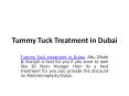 Tummy Tuck Treatment in Dubai