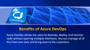 Benefits of Azure DevOps