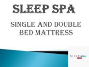 Memory Foam Single and double Bed Mattress