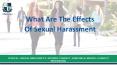 What Are The Effects Of Sexual Harassment PowerPoint PPT Presentation