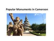 famous Monuments in Cameroon