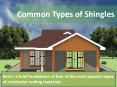 Common Types of Shingles PowerPoint PPT Presentation