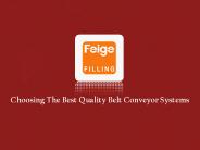 Quality Belt Conveyor Systems