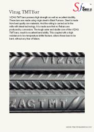 VIZAG TMT bars