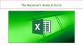 The Beginner's Guide to Excel PowerPoint PPT Presentation