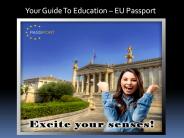 Your Guide To Education - EU Passport