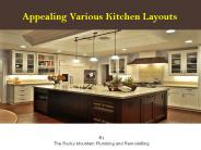 Various Appealing Kitchen Layouts