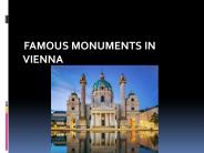 Famous Monuments in Vienna