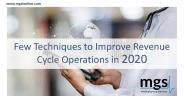 Few Techniques to Improve Revenue Cycle Operations in 2020