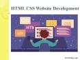 HTML CSS Website Development PowerPoint PPT Presentation