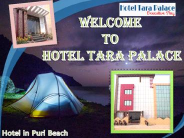Puri Hotel Online Booking