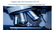 environmental consultancies