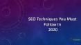 Best SEO Service approaching technique in 2020 PowerPoint PPT Presentation