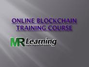 Online Blockchain Training course