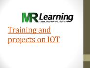 Training and projects on IOT