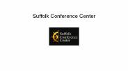 Wedding Venue-Suffolk Conference Center