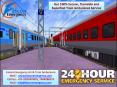 Train Ambulance from Patna to Delhi, Mumbai - Get Safely Transfer the Patient by Falcon Emergency PowerPoint PPT Presentation