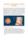 The Retina – How It Works - Arohi Eye Hospital PowerPoint PPT Presentation