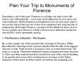 Plan Your Trip to Monuments of Florence PowerPoint PPT Presentation
