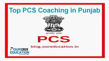 Best PCS Coaching in Punjab