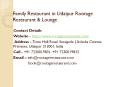 Family Restaurant in Udaipur Rootage Restaurant & Lounge PowerPoint PPT Presentation