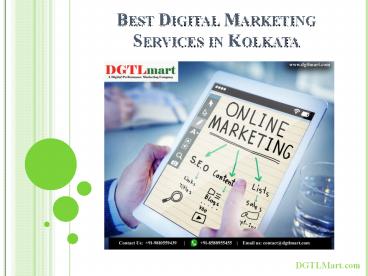Best Digital Marketing Services in Kolkata