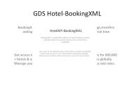 GDS Hotel-BookingXML