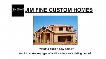 New Home Build In Bossier City, LA | Jim Fine Custom Homes