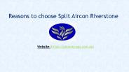 Split Aircon  Riverstone - Phoenix Aircon & Plumbing Service