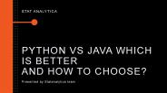 PPT – Python vs Java PowerPoint presentation | free to view - id ...