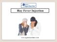Hay Fever Injection in the UK PowerPoint PPT Presentation